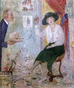James Ensor The Droll Smokers France oil painting artist